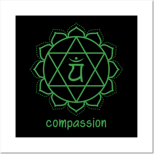 Chakra Coeur - Compassion Posters and Art